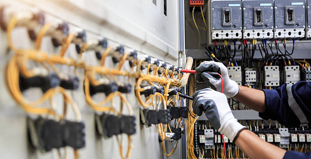 Professional Electrician technician working in North Canton, OH